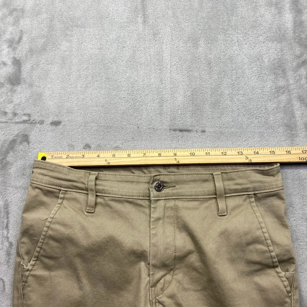 Levi's Khaki Pants Slim Fit Stretch Men Size 32 Fits 30